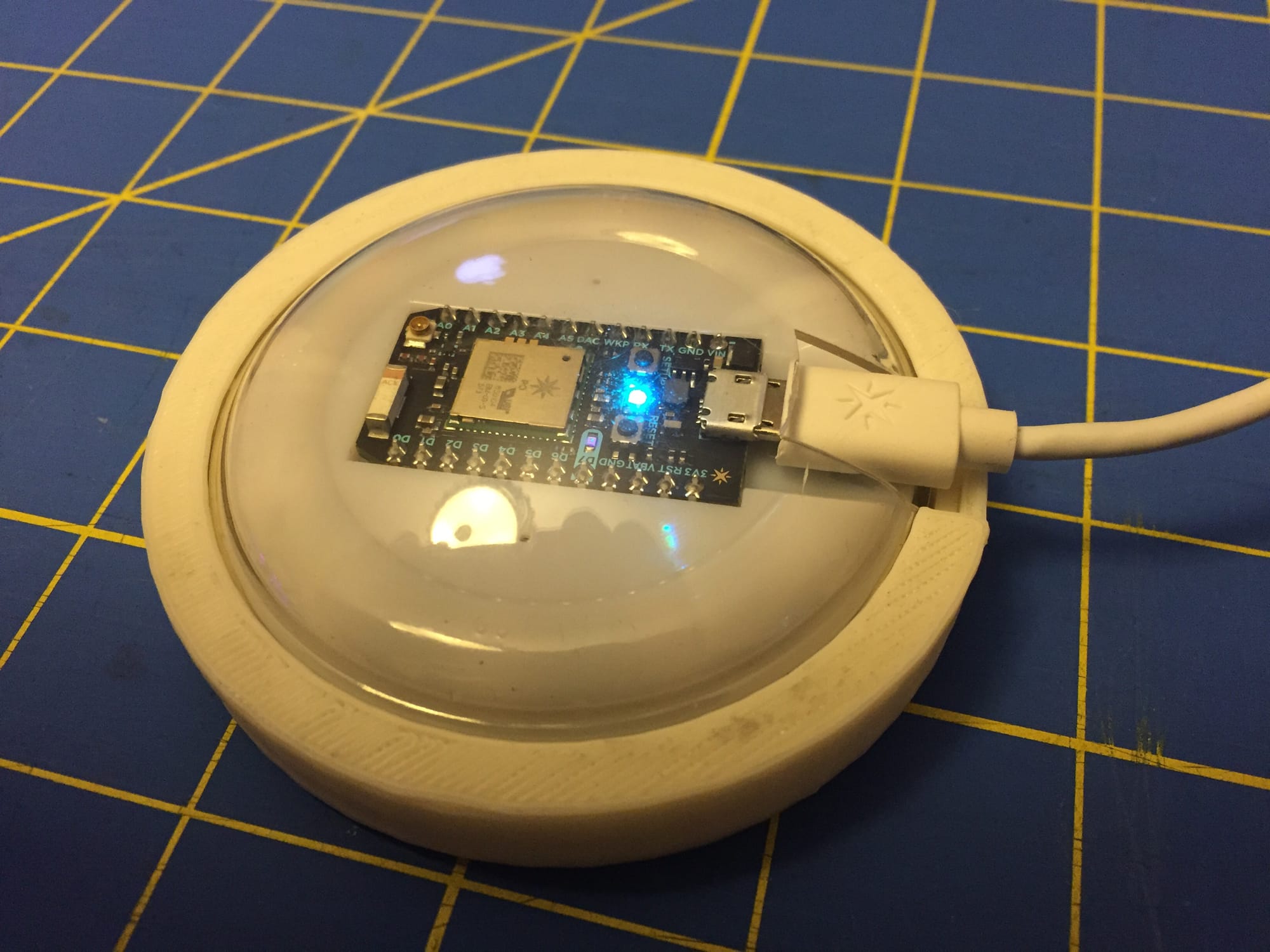 Internet Button Mount