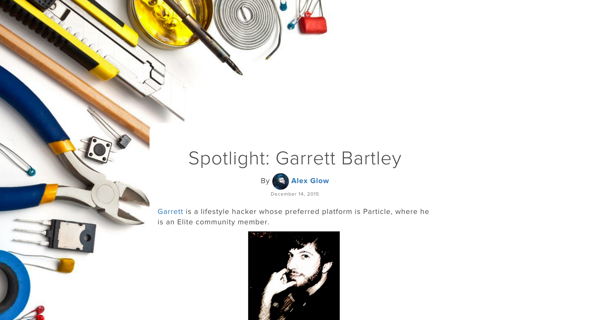 Spotlight: Garrett Bartley