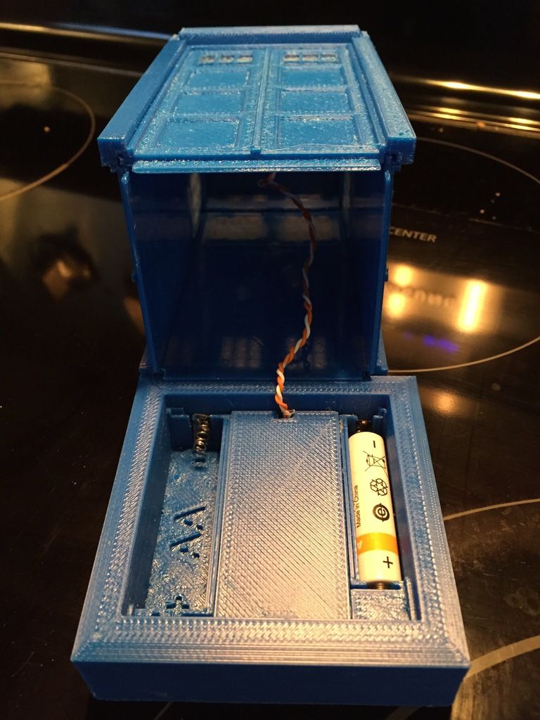 TARDIS Battery Base for Joule Thief