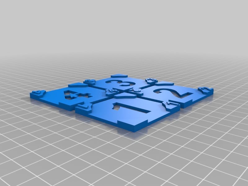 Numbered Bases for Minis - 49mm