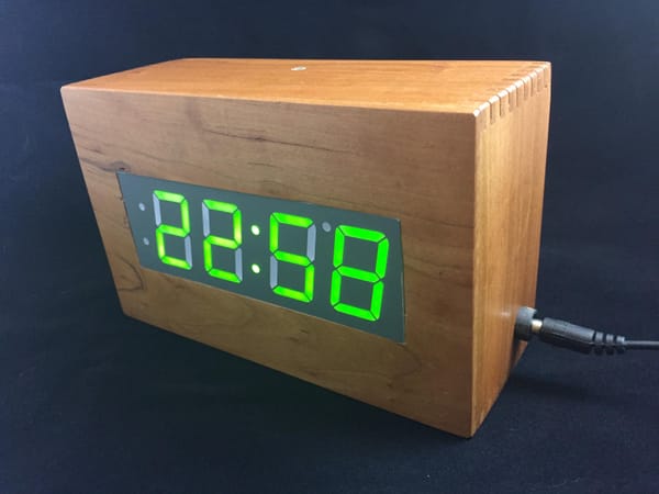Cherry Segment Clock