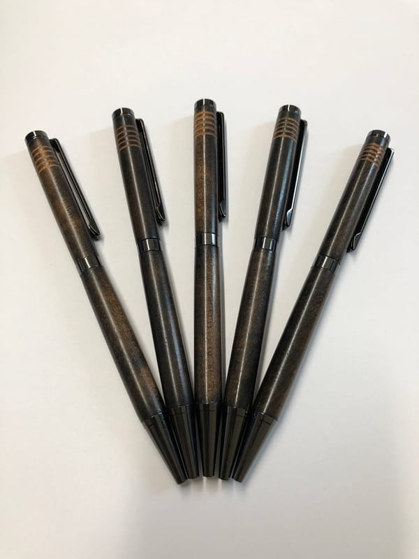 Ebonized Cherry Pens