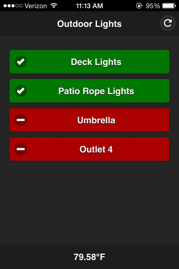 Outdoor Lighting Relay Control